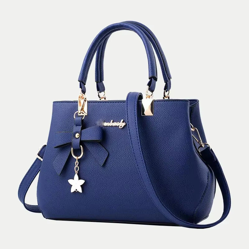 New Elegant Shoulder Bag for Women Luxury Designer Handbags Female Bags Plum Bowknot Sweet Messenger Crossbody Bag