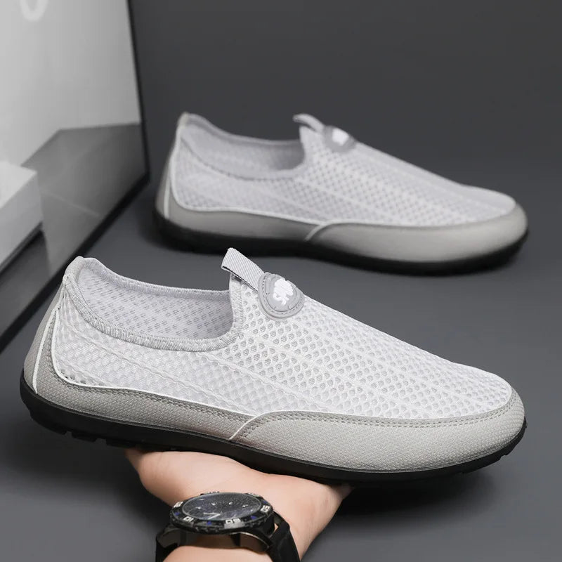 2026 New Men Sneakers Mesh Breathable Casual Shoes Men Soft Sole Loafers Comfortable Lightweight Walking Shoes ÐšÑ€Ð¾ÑÑÐ¾Ð²ÐºÐ¸ ÐœÑƒÐ¶ÑÐºÐ¸Ðµ