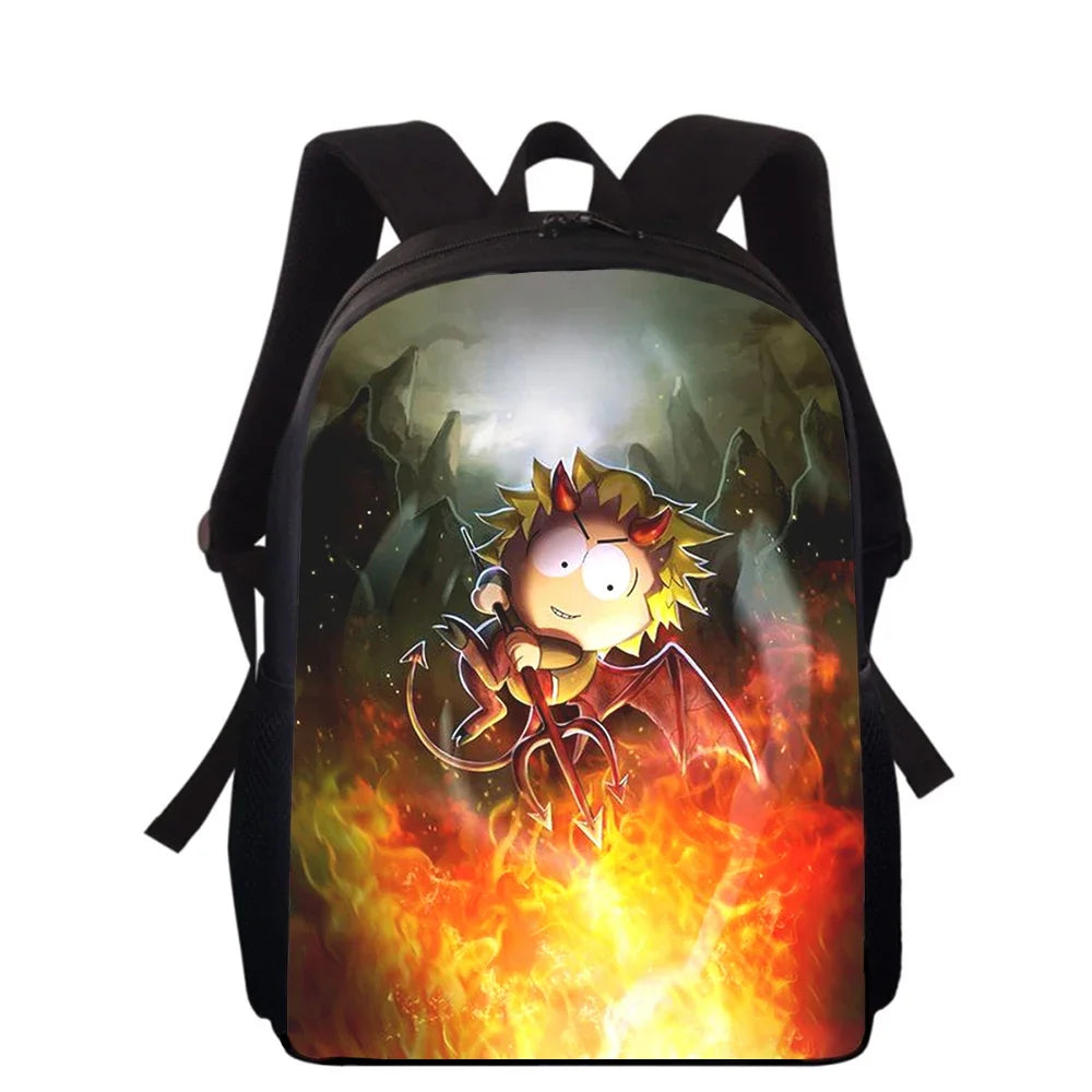 South-Park 3D Print Kids Backpack Primary School Bags for Boys Girls Back Pack Students School Book Bags