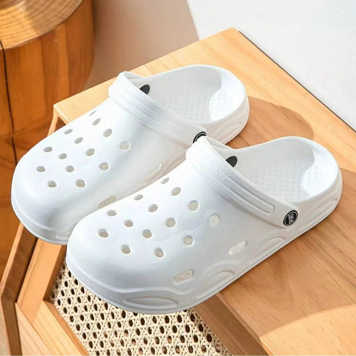 Summer Women'S Clogs, Casual and Versatile Garden Shoes, Couple'S Environmentally Friendly Eva Slippers, Dual-Use Beach Slippers