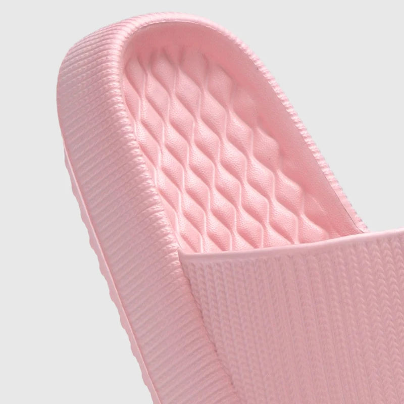 2026 Summer Non-Slip Soft Cloud Slippers Women Comfy Eva Thick Platform Slides Woman Couple Bathroom Home Flip Flops 45