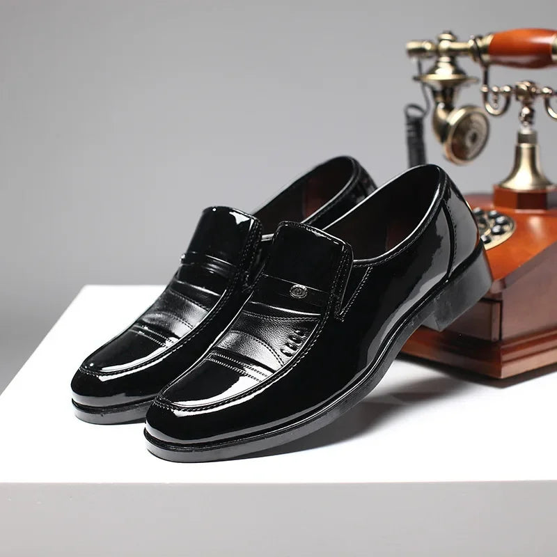Oxford Shoes for Men Dress Shoes Formal Shoes Fashion round Toe Business Wedding Dress Men Designer Loafers