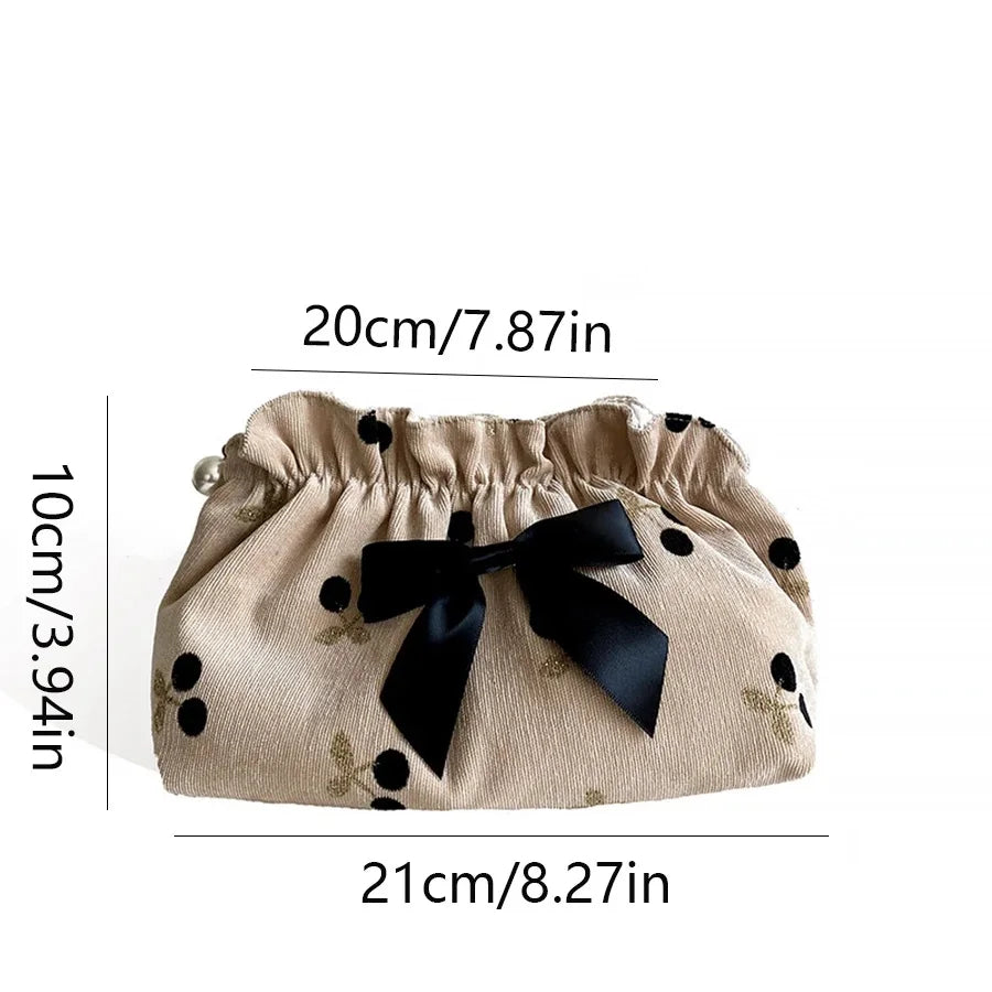 Fashion Women Zipper Makeup Bag Large Capacity Toiletry Travel Organizer Pouch Ladies Printed Make up Bags Gift