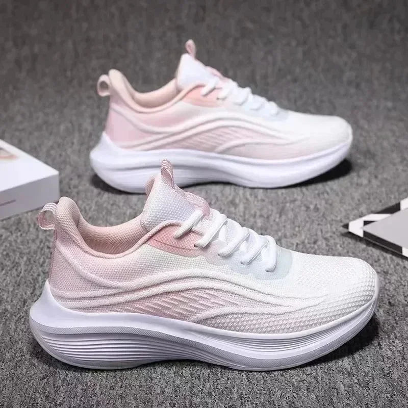 Casual Running Summer Fashion anti Slip Hiking Mesh Breathability Athletic Shoe Tennis Woman Trend 2025 Woman Sneakers Couple