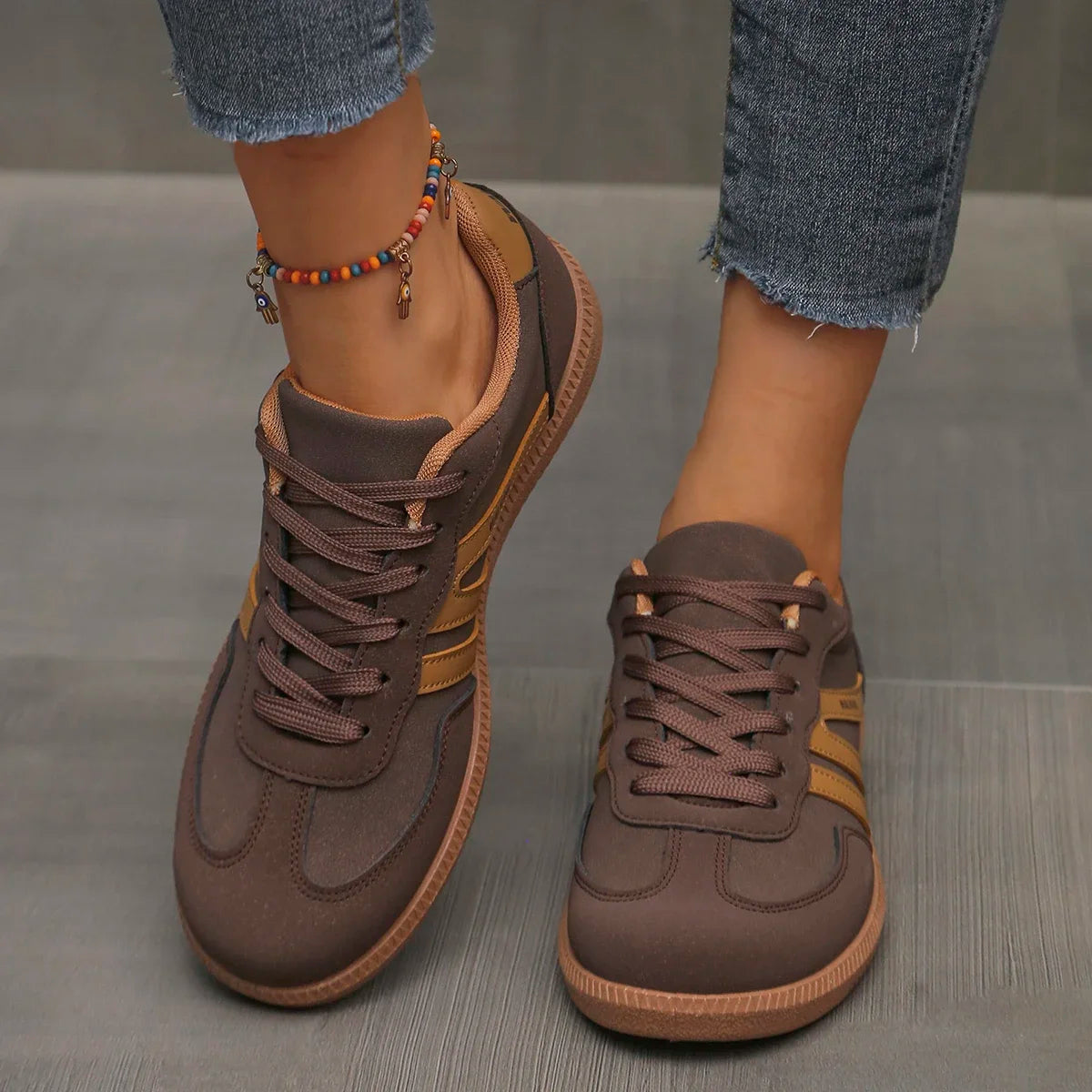 Women Sneakers 2025 Spring New Luxury Flat Loafers Comfortable Slip on Soft Female Sneakers Lightweight Outdoor Shoes for Women