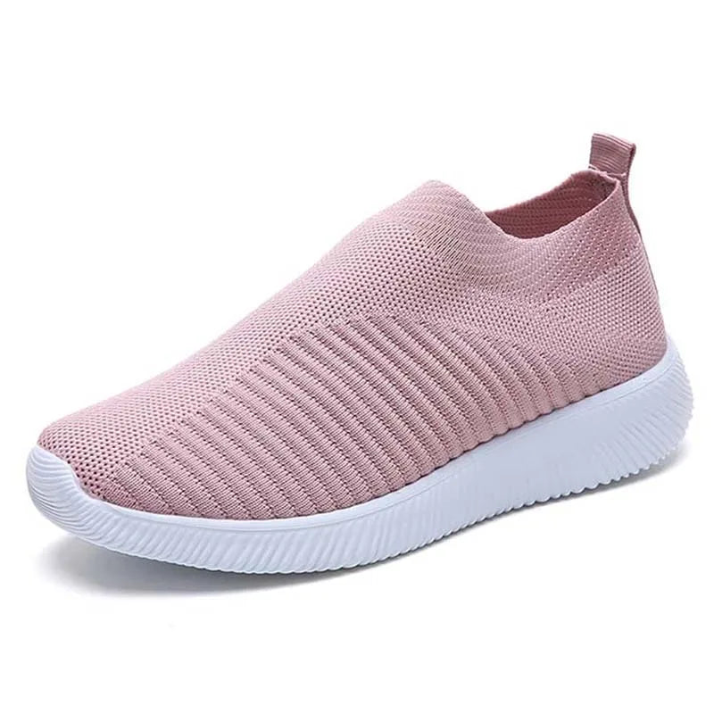 Fashion Women Flats Casual Women Shoe Slip on Women Loafers Walking Sock Sneakers Shoes Woman Outdoor plus Size Zapatos De Mujer