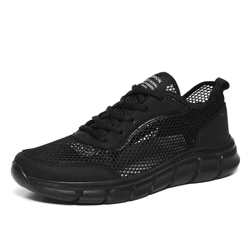 Summer Mesh Shoes Men Sneakers Breathable Light Men'S Casual Shoes Lace-Up Walking Footwear Tenis Masculino Zapatillas Hombre