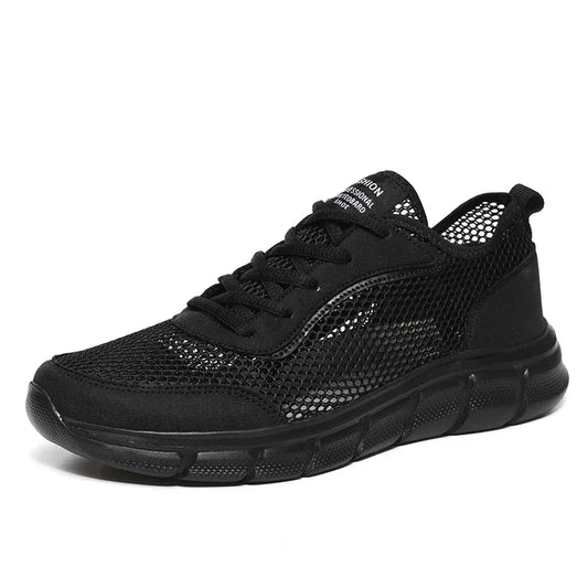 Summer Mesh Shoes Men Sneakers Breathable Light Men'S Casual Shoes Lace-Up Walking Footwear Tenis Masculino Zapatillas Hombre