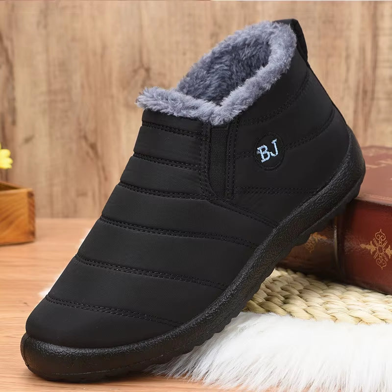 Men Sneakers Keep Warm Winter Sneakers for Couple Winter Shoes Men Casual Sneaker Chaussure Hommes Lightweight Fur Shoes Loafers