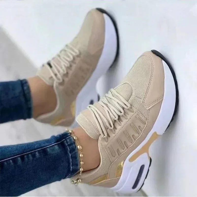 Tenis Women Sneakers Platform Casual Shoes for Women 2025 New Comfort Mesh Anti-Slip Running Shoes plus Size Zapatillas De Mujer