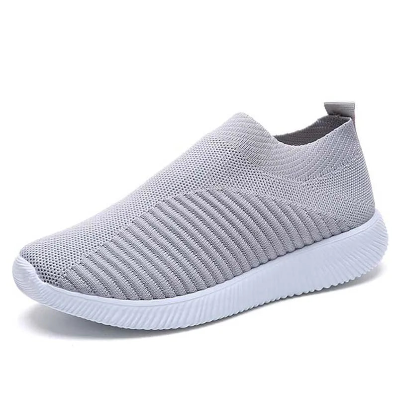 Fashion Women Flats Casual Women Shoe Slip on Women Loafers Walking Sock Sneakers Shoes Woman Outdoor plus Size Zapatos De Mujer