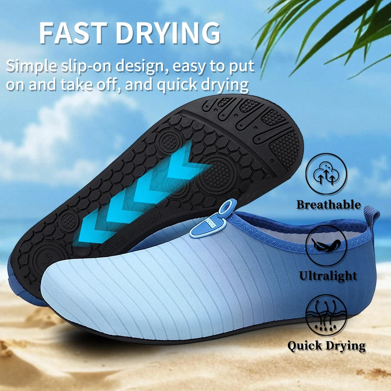 Swimming Aqua Shoes Beach Water Sports Shoes Quick Dry Seaside Walking Wading Sneakers Surfing Diving Boating Water Shoes