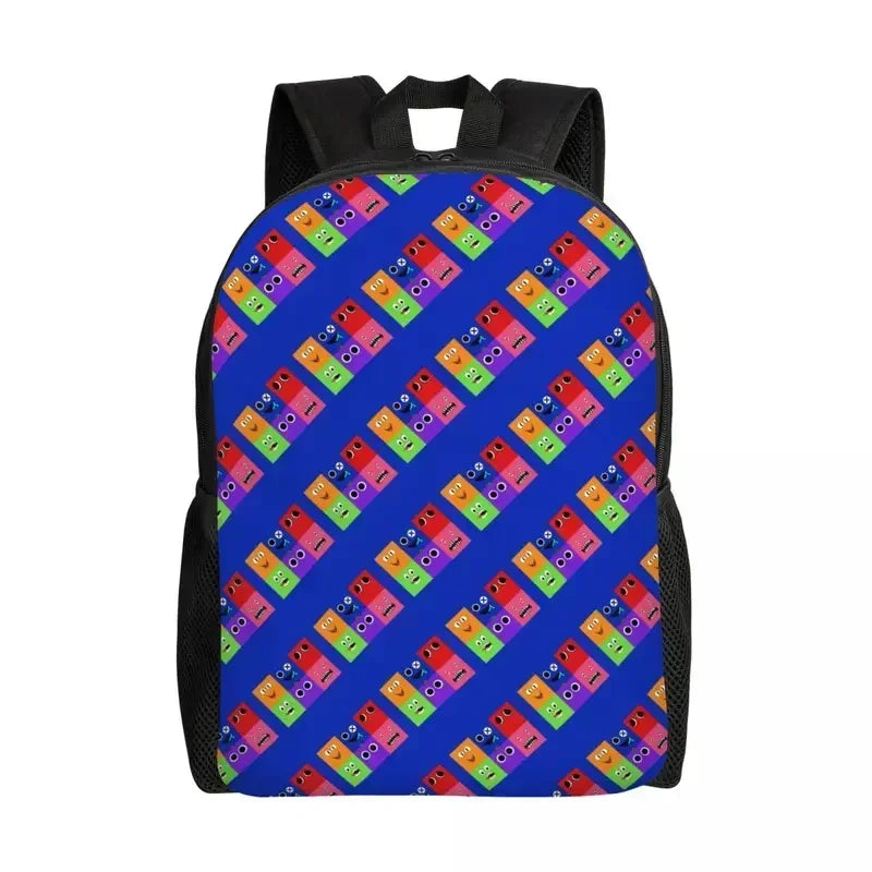 Custom Rainbows Friends Hug It Out Travel Backpack Men Women School Computer Bookbag Video Game College Student Daypack Bags