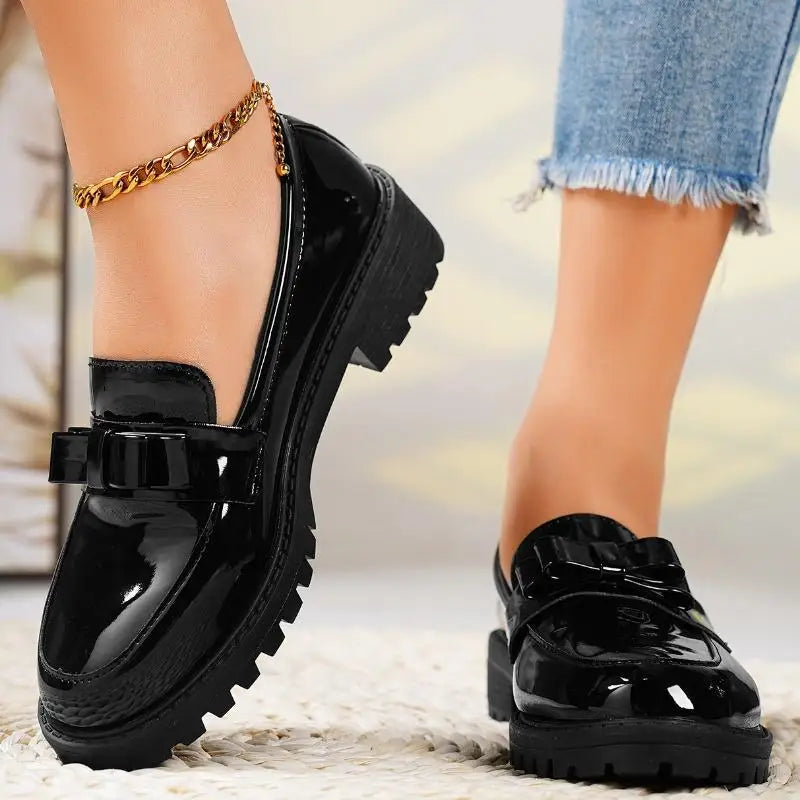 2024 New Summer Ladies Fashion round Toe Retro Solid Color Mary Jane Shoes Daily Casual Shopping Ladies High Heels Zapatos Mujer
