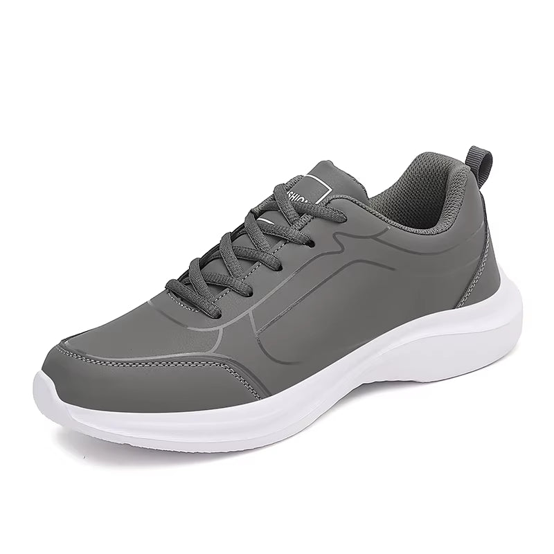 New Men Running Shoes Winter Warm Male Sneakers Anti-Slip Breathable Men'S Walking Shoes Lace up Soft Casual Shoes Lightweight