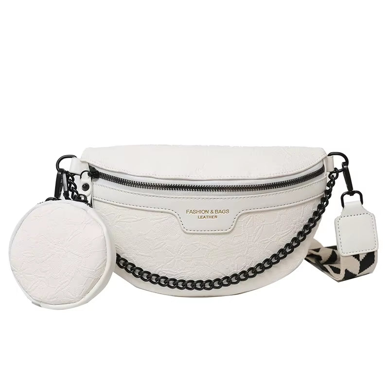 Designer Woman Chest Pack Retro Embroidery Belt Bag Coin Purse Luxury Lady Waist Bag Fashion Brand Shoulder Crossbody Chest Bags