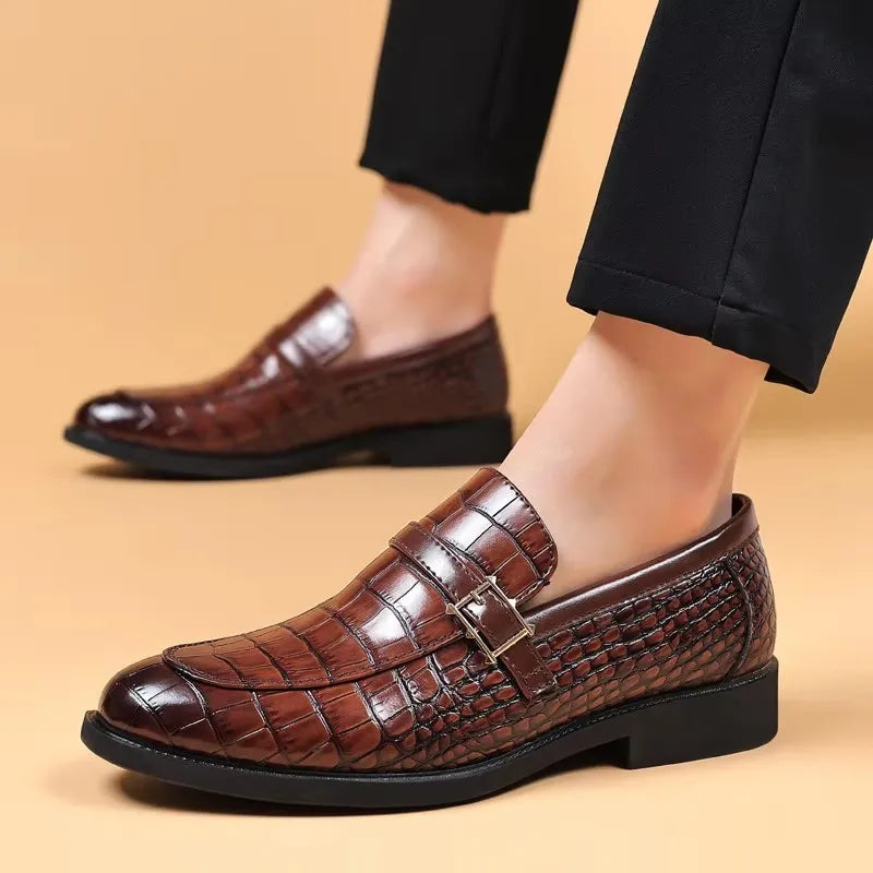 Plus Size 38-48 Oxford Shoes for Men Loafers Slip on Men Dress Shoes Business Shoes Formal Shoe Men Casual Busines Sapato Social