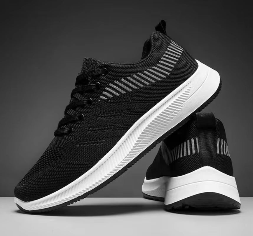 Men'S Spring Wear-Resistant Trendy and Versatile New Soft Sole Comfortable Running Casual Shoes Sports Shoes Men'S Casual Shoes