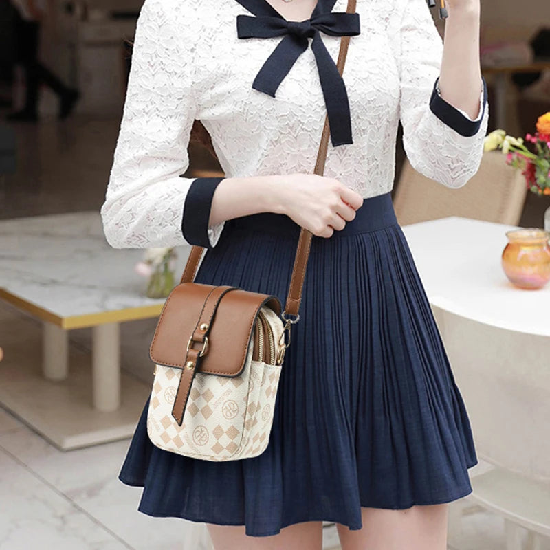 Fashion Women Bag Multi-Layer Practical Small Crossbody Bag for Women Luxury Shoulder Bag Shopping