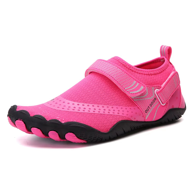 Unisex Aqua Shoes Quick Dry Beach Shoes Men Breathable Sneakers Barefoot Upstream Water Shoes Women Swimming Sport Shoe