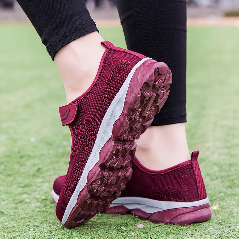 Summer Fashion Women Flat Platform Ladies Shoes Woman Breathable Mesh Casual Sneakers Women Zapatos Mujer Boat Shoes