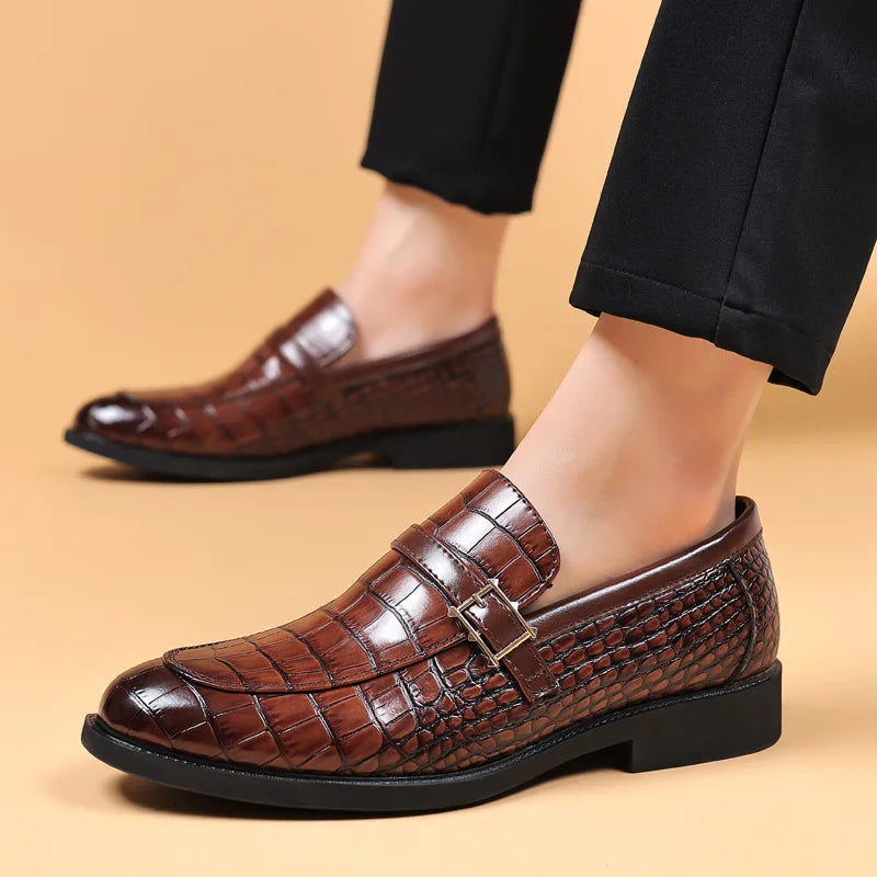 Plus Size 38-48 Oxford Shoes for Men Loafers Slip on Men Dress Shoes Business Shoes Formal Shoe Men Casual Busines Sapato Social