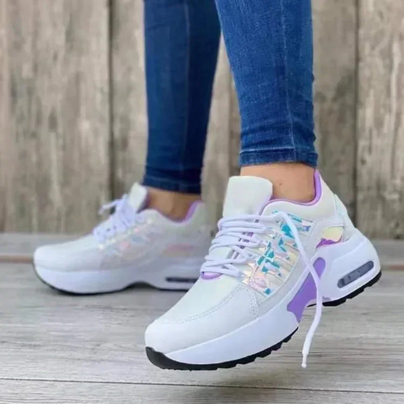 Tenis Women Sneakers Platform Casual Shoes for Women 2025 New Comfort Mesh Anti-Slip Running Shoes plus Size Zapatillas De Mujer