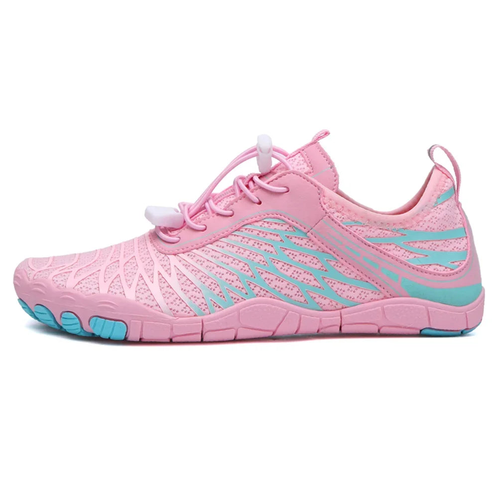 Aqua Shoes for Women Men Barefoot Water Shoes Anti-Slip Quick-Drying Outdoor Beach Upstream Wading Swimming Shoe Sneakers Unisex