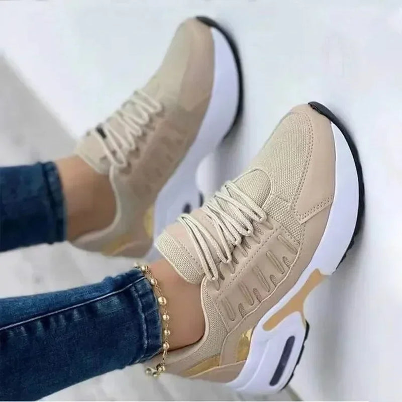 Tenis Women Sneakers Platform Casual Shoes for Women 2025 New Comfort Mesh Anti-Slip Running Shoes plus Size Zapatillas De Mujer