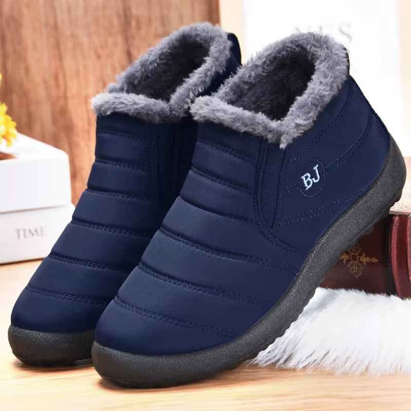 Men Sneakers Keep Warm Winter Sneakers for Couple Winter Shoes Men Casual Sneaker Chaussure Hommes Lightweight Fur Shoes Loafers