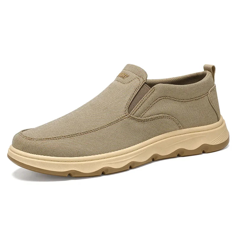 Men Canvas Shoes Fashion Breathable Casual Shoes for Men Light Non-Slip Loafers Outdoor Non-Slip Walking Shoes Men Sneakers New