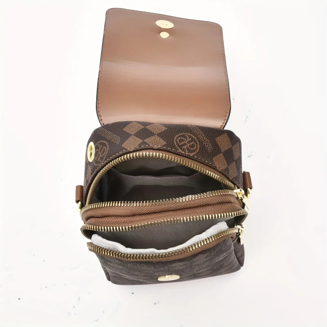 Fashion Women Bag Multi-Layer Practical Small Crossbody Bag for Women Luxury Shoulder Bag Shopping